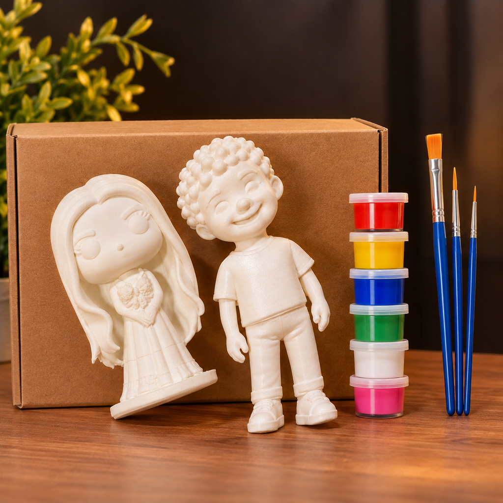 Boy & Princess Painting Kit 🎨 ( 4 piece Set )